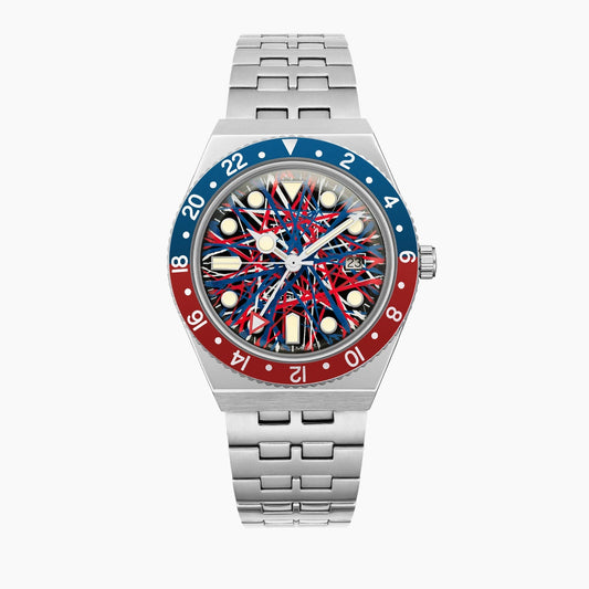 Timex Q GMT Crimson Tide